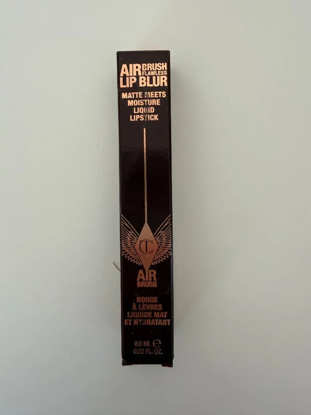 Charlotte Tilbury Airbrush Flawless Matte Lip Blur Liquid Lipstick Honey Blur
